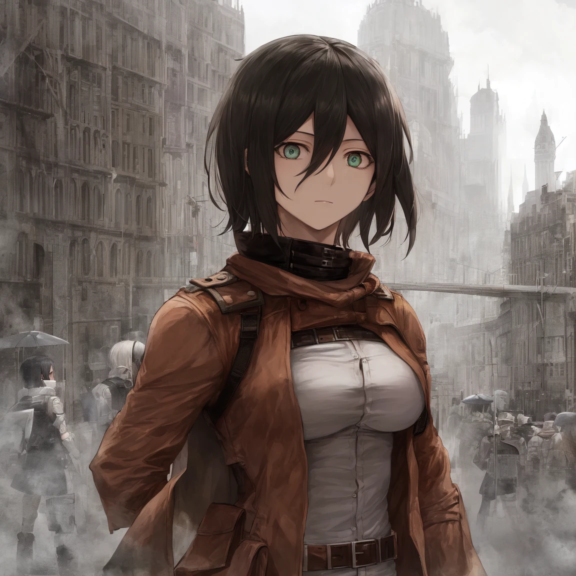 [Holara] Attack on Titan Mikasa Ackerman [Ilustrasi]